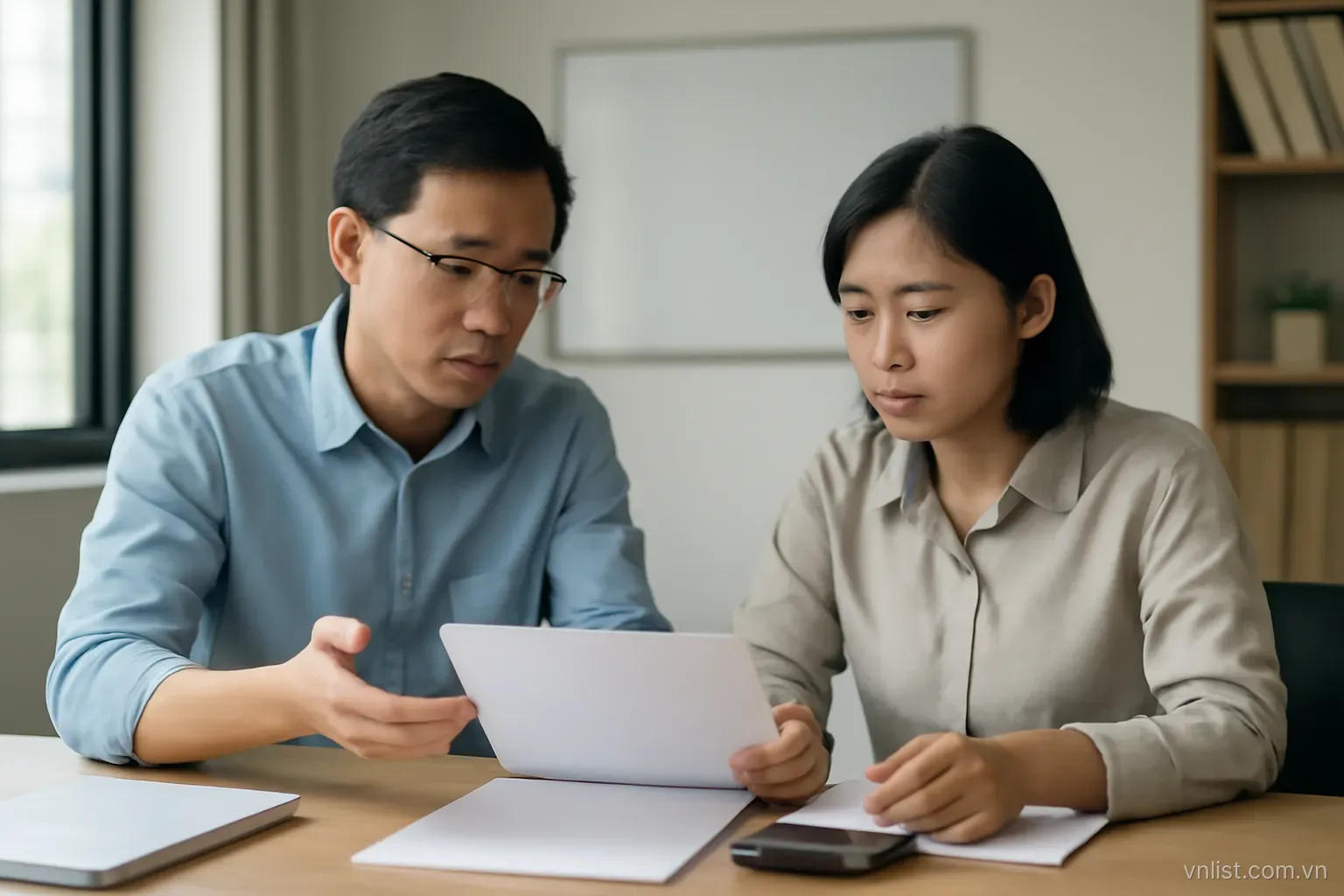 Làm việc với kế toán và cơ quan thuế